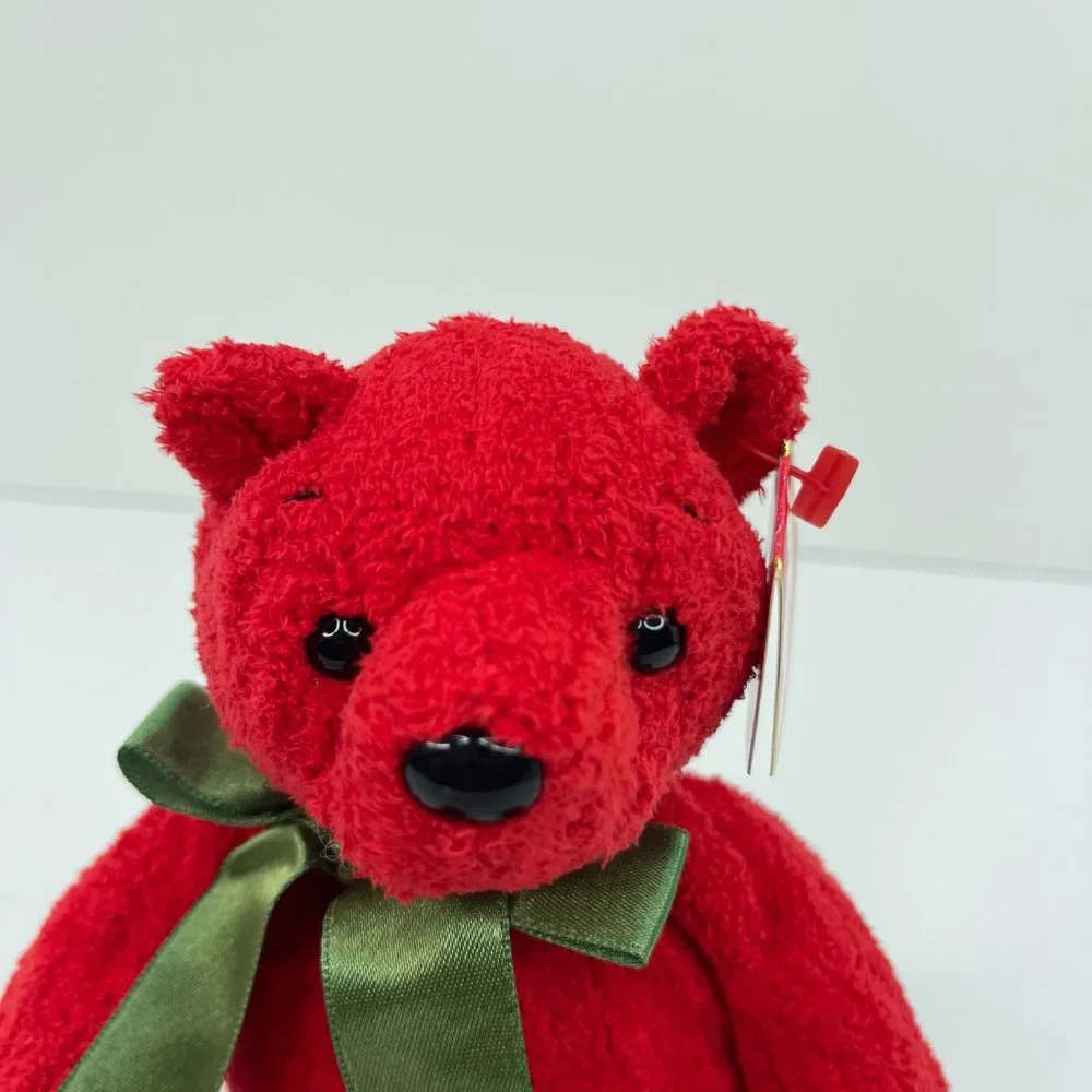 Ty Beanie Baby Mistletoe - (Bear 2000) Christmas W/Tag